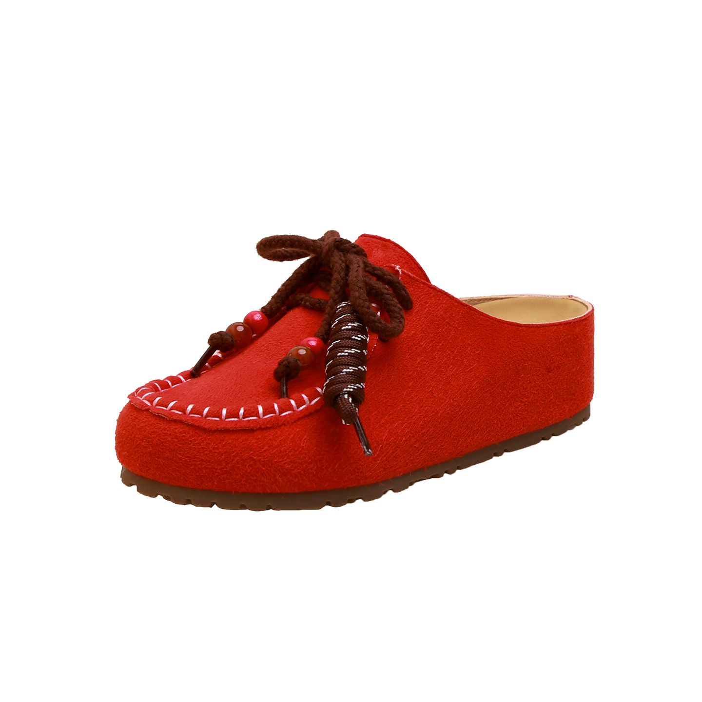 Trendy Chunky Buckle Strap Open Toe Platform Slippers for Women 2025 Spring Autumn - Image 5